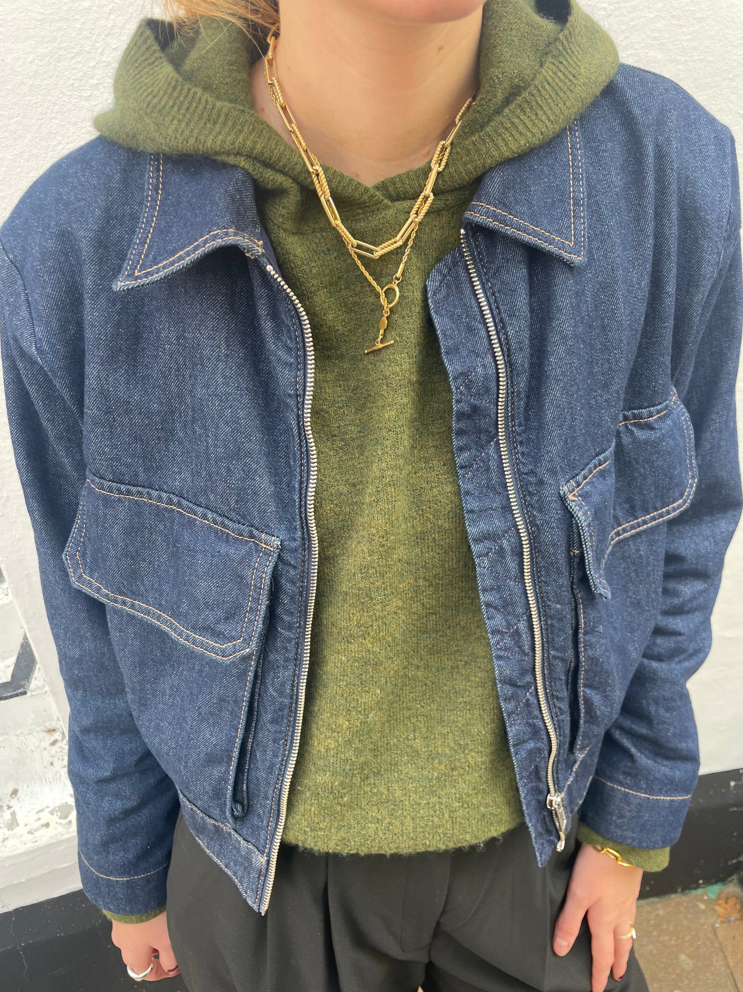 OLIVE SKY HOODIE
