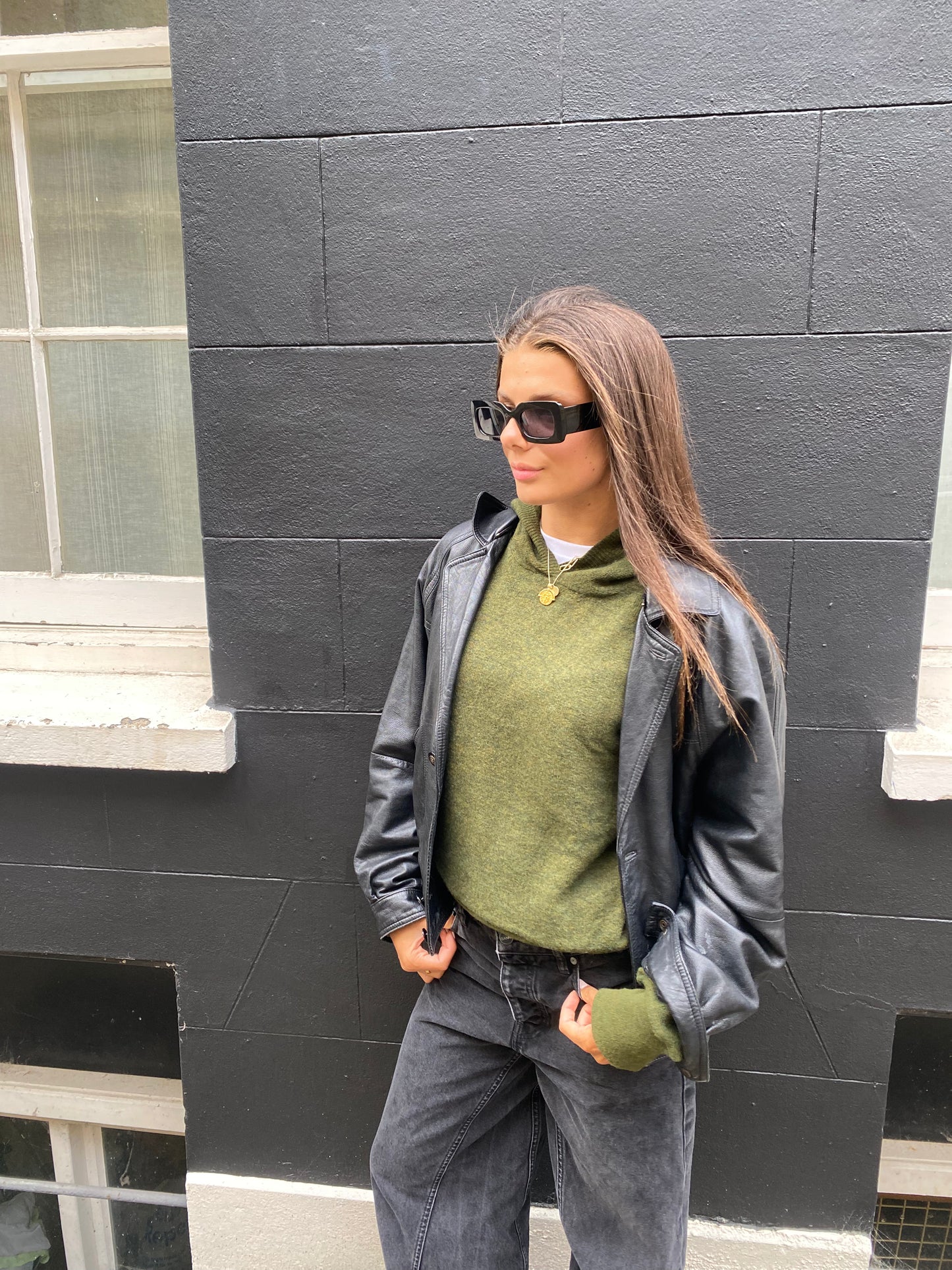 OLIVE SKY HOODIE