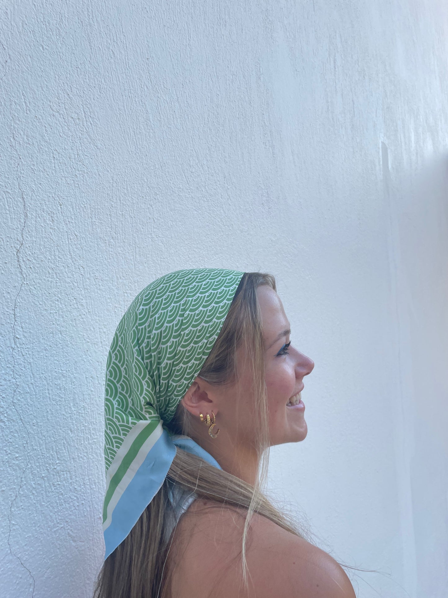 The Horizon silk scarf