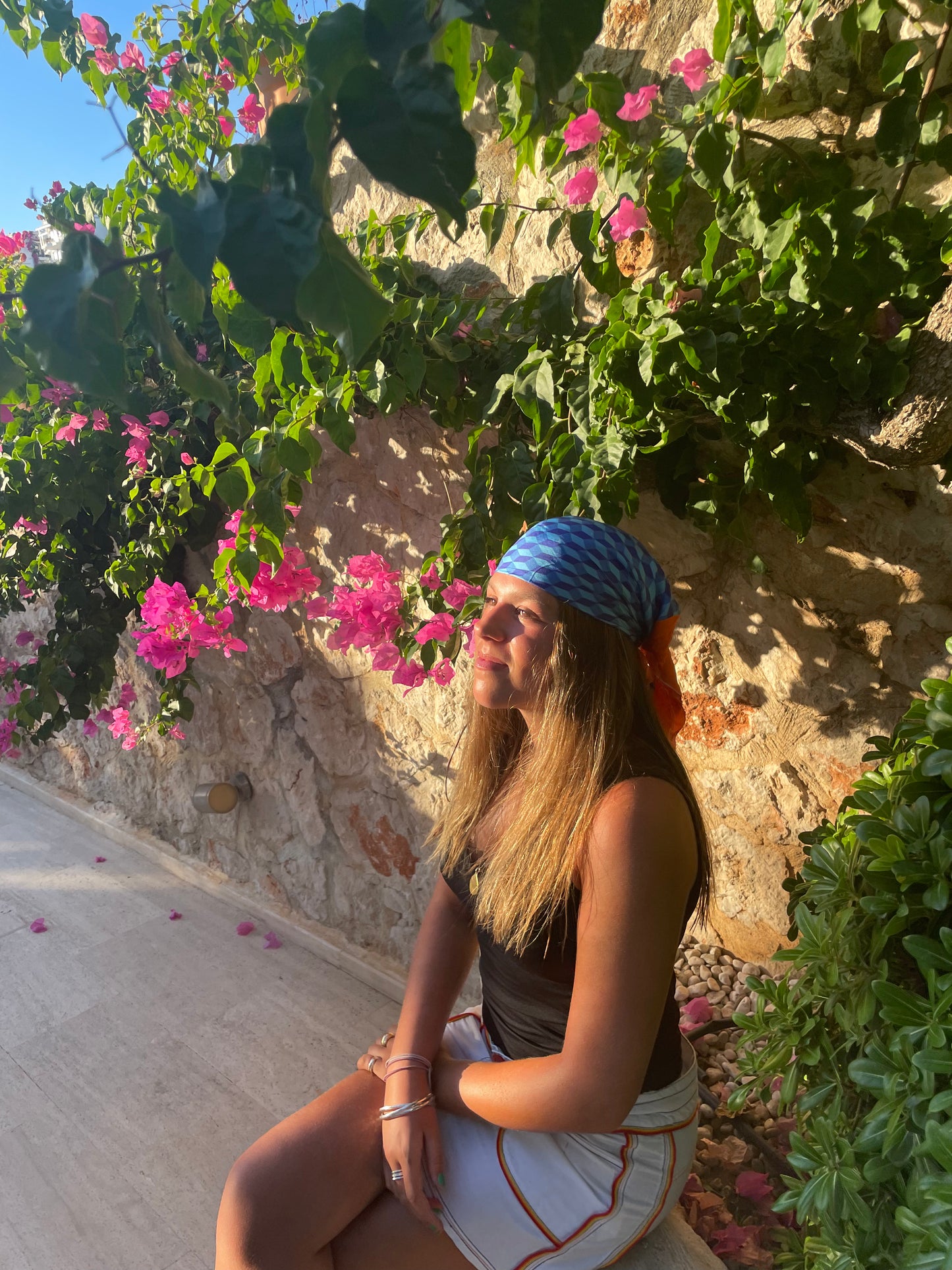 The Alici silk scarf