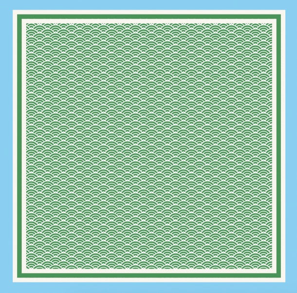 The Horizon silk scarf